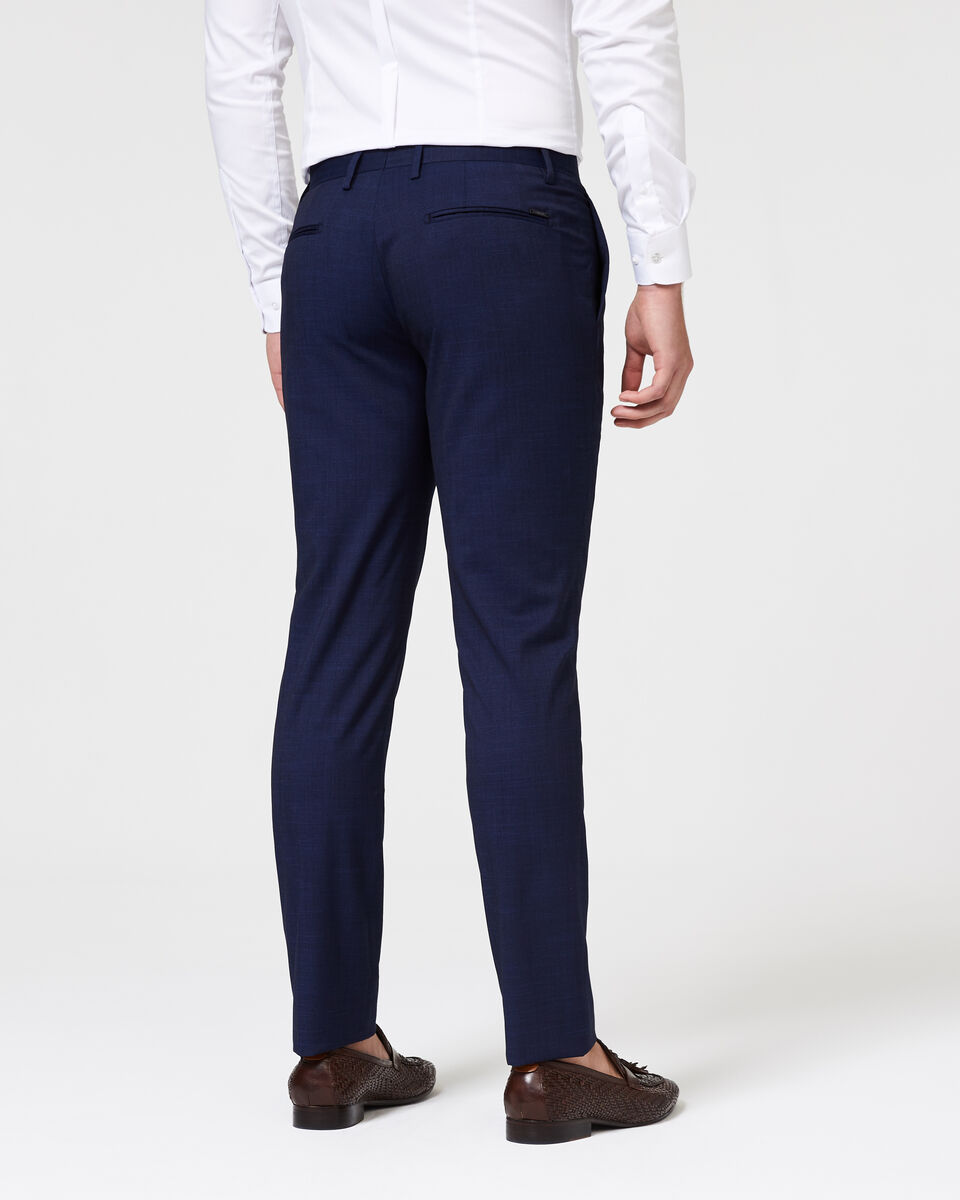 Slim Stretch Marle Tailored Pant, Blue, hi-res